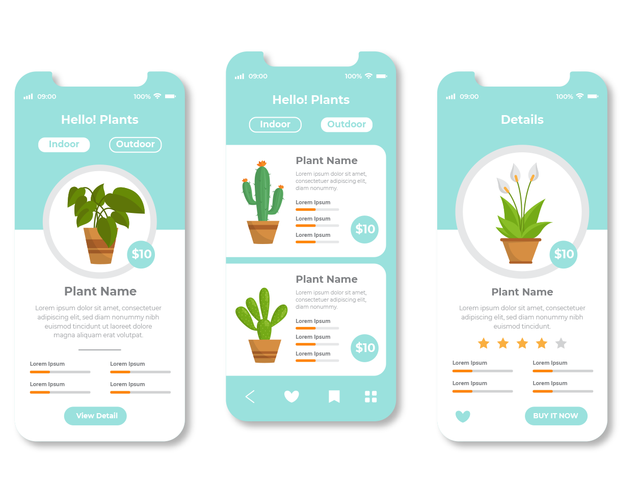Interface Utilisateur sur mobile